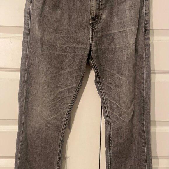 Levi's 513 Straight Jeans Gray Wash, 34 W x 32 L - Picture 2 of 6